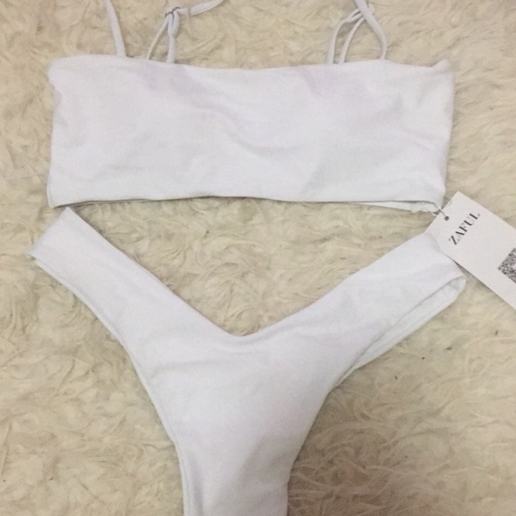 Zaful Other - Zaful white bikini NWT